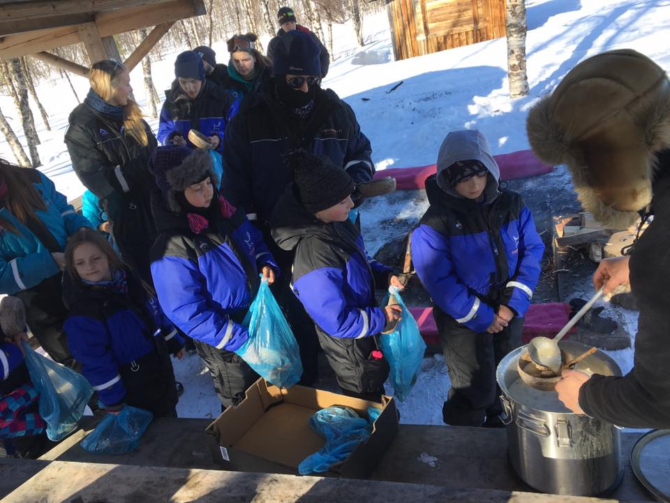 Jess Stainsby describes her first few days in Lapland